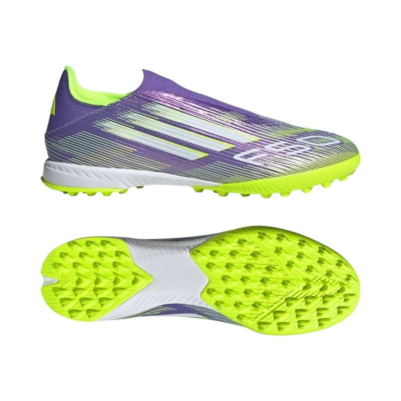 Zapatos Fútbol adidas F50 League Laceless Turf Morado - Dimarsa.cl