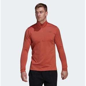 Poleron Everyhike Adidas Terrex Hombre Burdeo