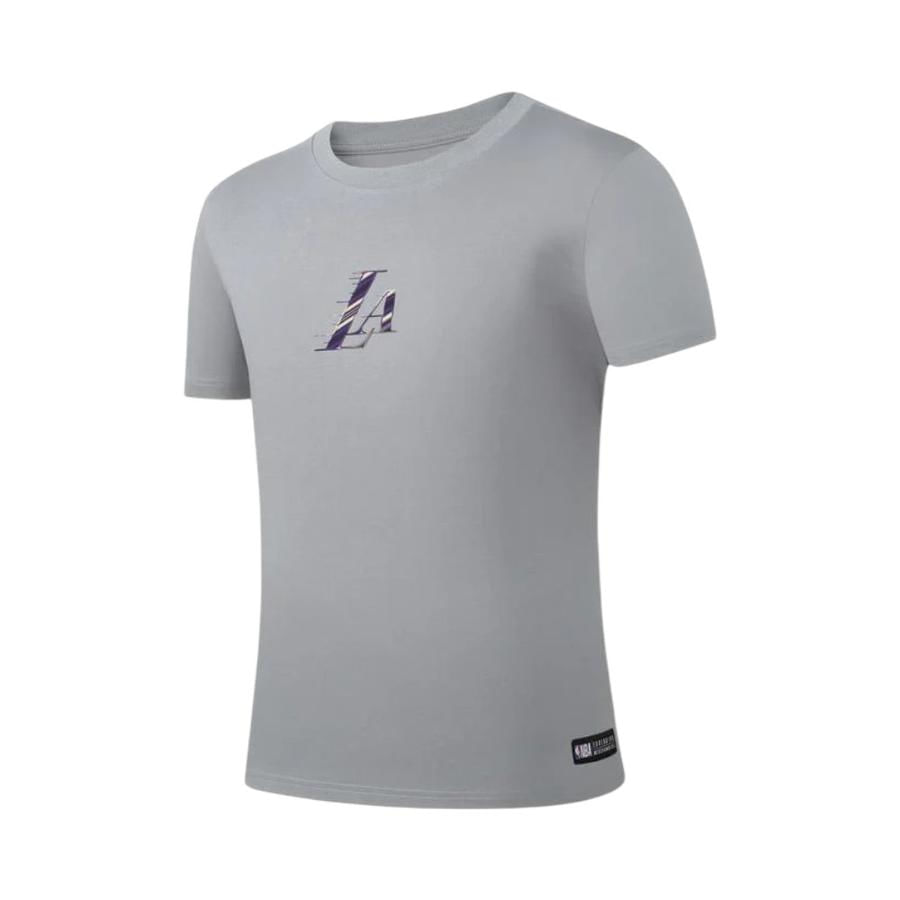 Polera NBA Hombre Fanatics Los Angeles Lakers Gris