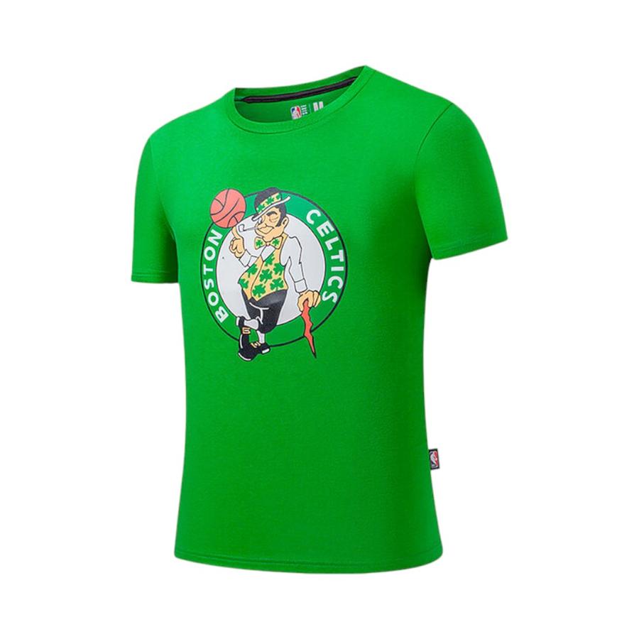 Polera Manga Corta Hombre Fanatics Boston Celtics Verde
