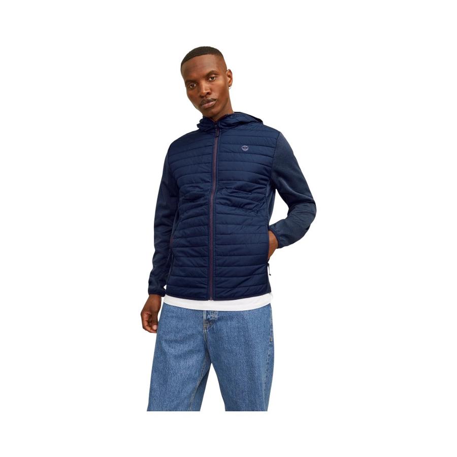 Chaqueta Capucha Hombre Jack & Jones 12182242 Azul