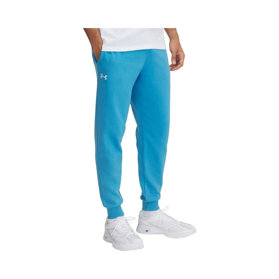 Pantalón Buzo Hombre Under Armour Rival Fleece Azul