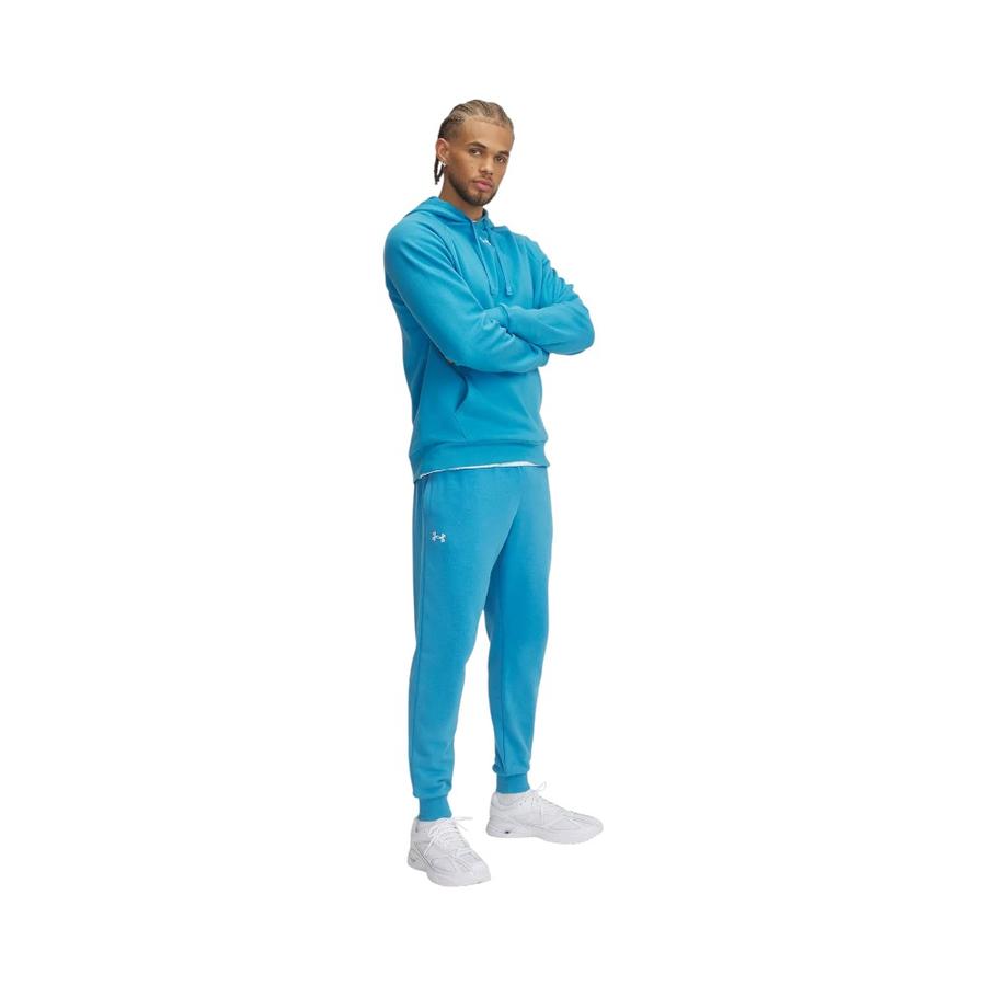 Pantalón Buzo Hombre Under Armour Rival Fleece Azul - Dimarsa.cl