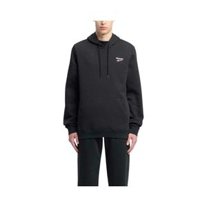 Polerón Hombre Reebok Identity Fleece Hoodie Negro
