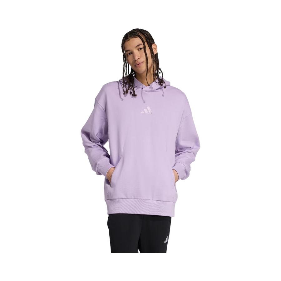 Polerón Capucha Hombre Adidas JY5041 Morado