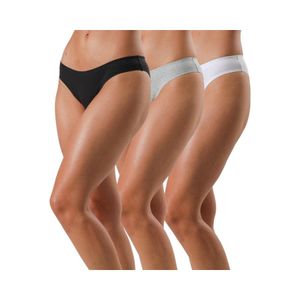 Pack 3 Calzones Bikini Mujer Flores 23466 Multicolor