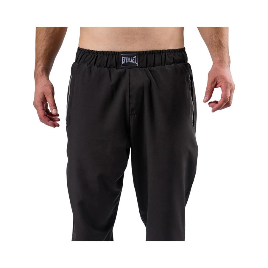 Pantalón Buzo Hombre Everslast Coach Negro