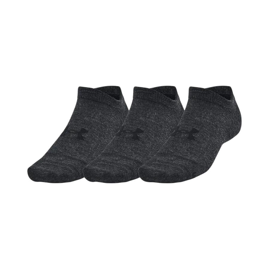 Calcetines unisex UA Essential 3P Negro