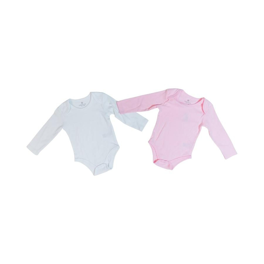 Bipack Body Niña Greenlife Rosado