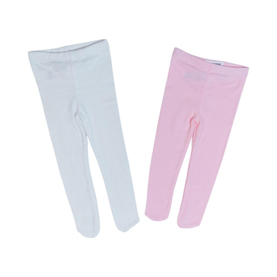 Bipack Panty Niña Greenlife Blanco/Rosa