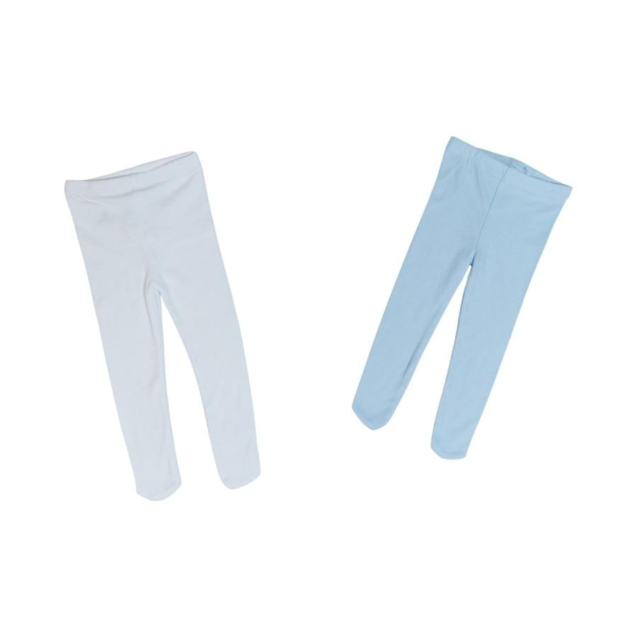 Bipack Panty Niña Greenlife Blanco/Celeste