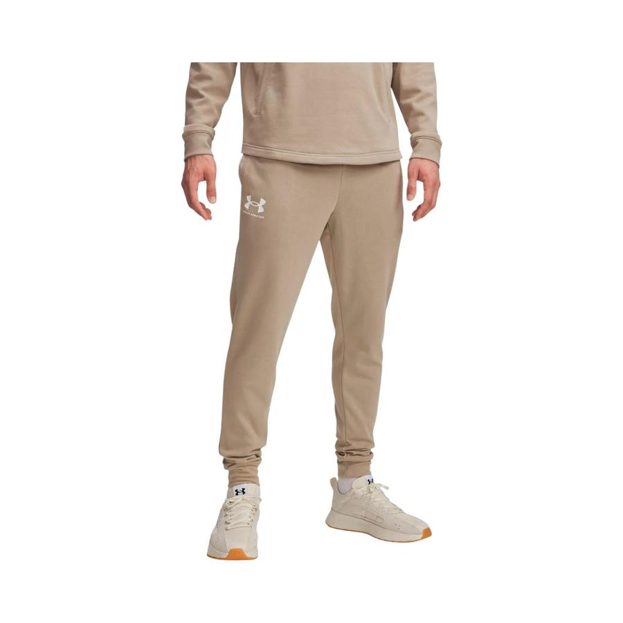 Buzo Hombre Under Armour Lifestyle Rival Terry Café