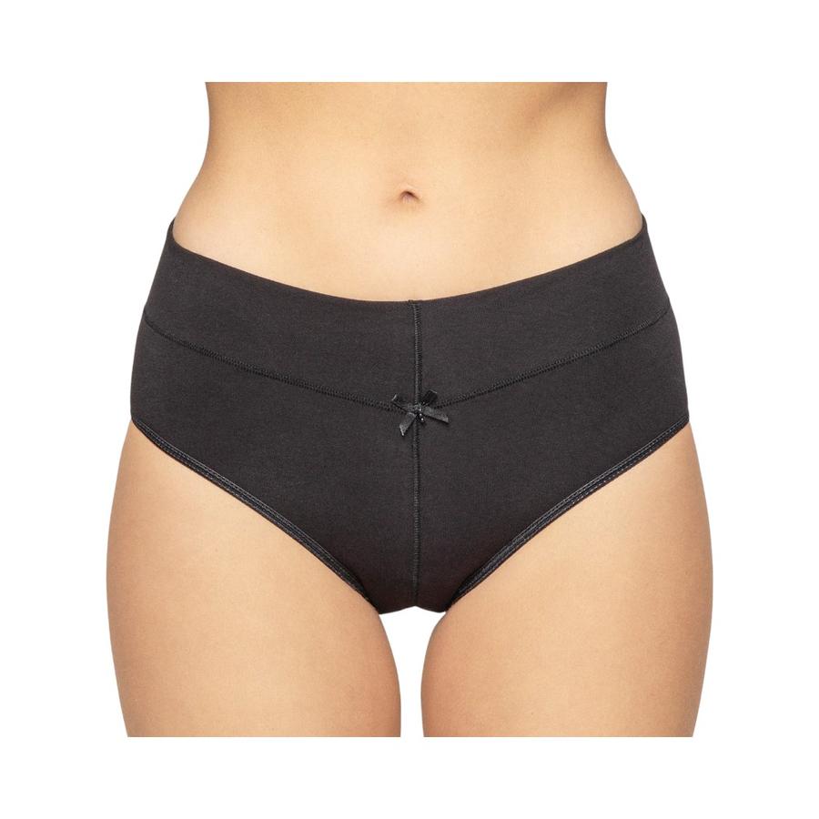 Bikini Cotton Spandex Mujer Lady Genny Negro