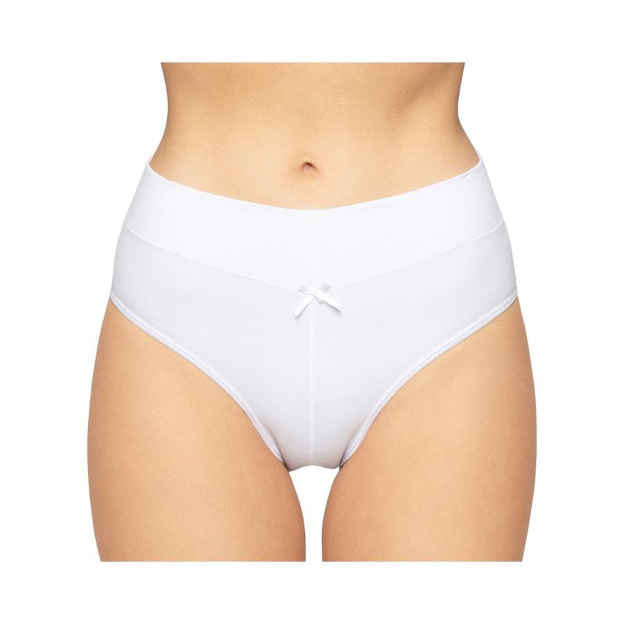 Bikini Cotton Spandex Mujer Lady Genny Blanco