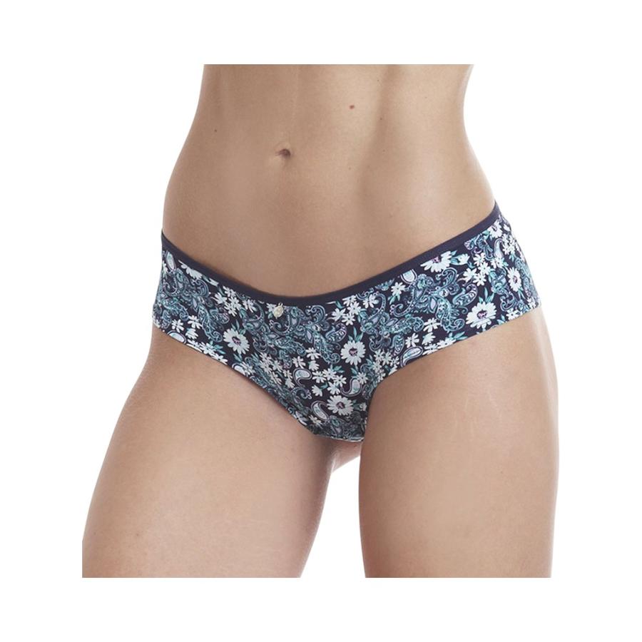 Pantaleta Microfibra Mujer Lady Genny Azul