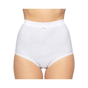 Cuadro Maxi Cotton Spandex Fantasía Mujer Lady Genny Blanco