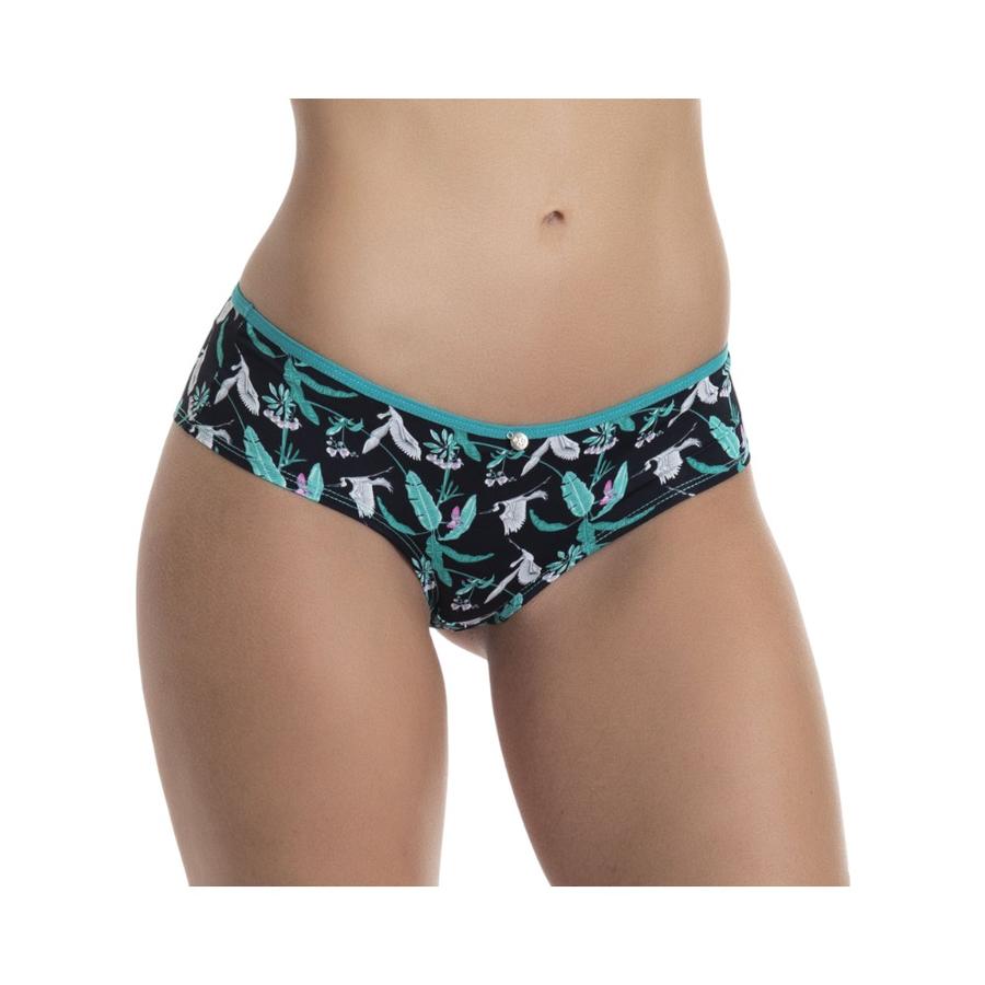 Pantaleta Microfibra Mujer Lady Genny Turquesa