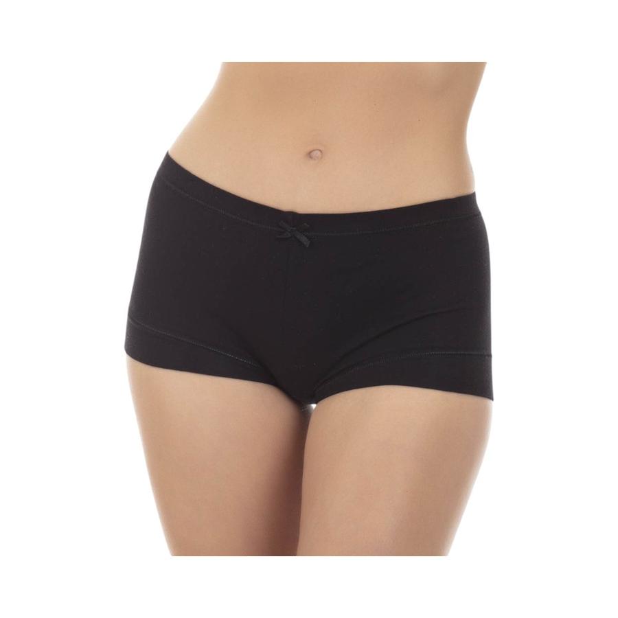 Pantaleta Cotton Spandex Mujer Lady Genny Negro