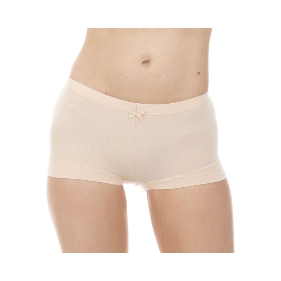 Pantaleta Cotton Spandex Mujer Lady Genny Beige