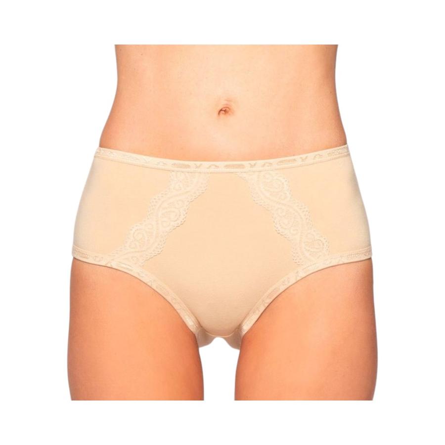 Cuadro Maxi Cotton Spandex Mujer Lady Genny Beige