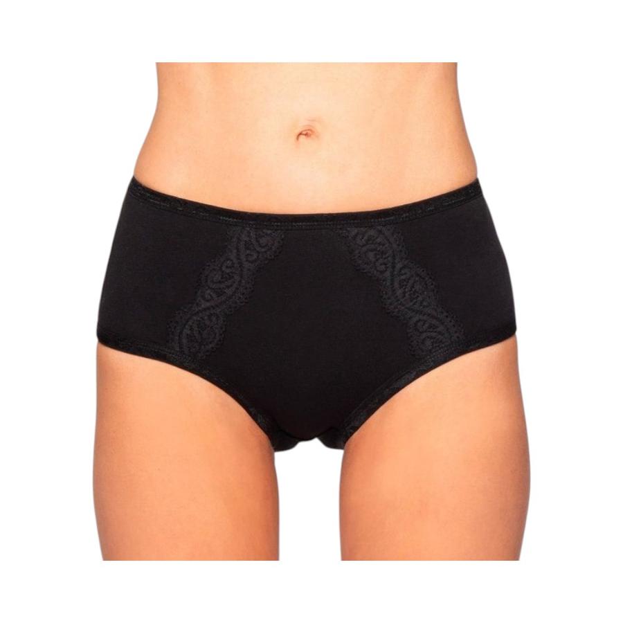 Cuadro Maxi Cotton Spandex Mujer Lady Genny Negro