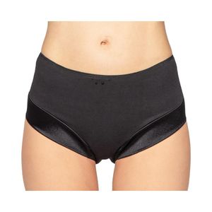 Cuadro Maxi Cotton Spandex & Powernet Mujer Lady Genny Negro