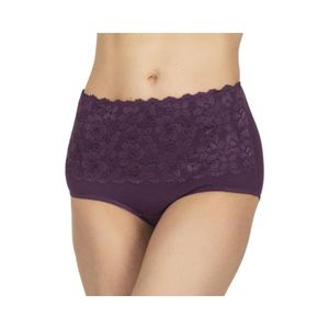 Cuadro Maxi Cotton Spandex & Encaje Mujer Lady Genny Morado