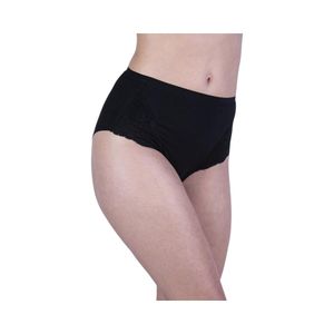 Cuadro Maxi Cotton & Encaje Mujer Lady Genny Negro