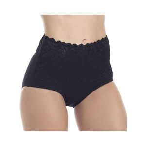 Cuadro Maxi Cotton Spandex & Encaje Mujer Lady Genny Negro