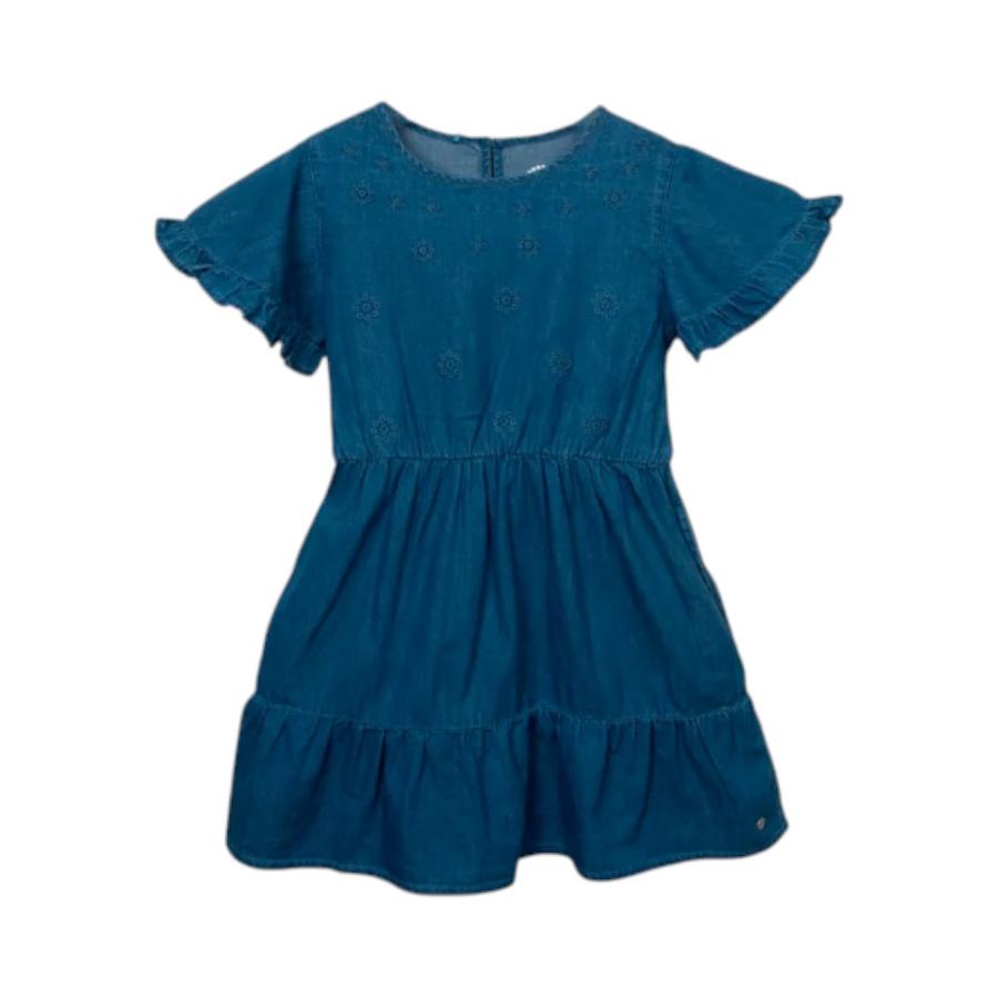 Vestido Mezclilla Niña Pierina PVC713-25 Denim