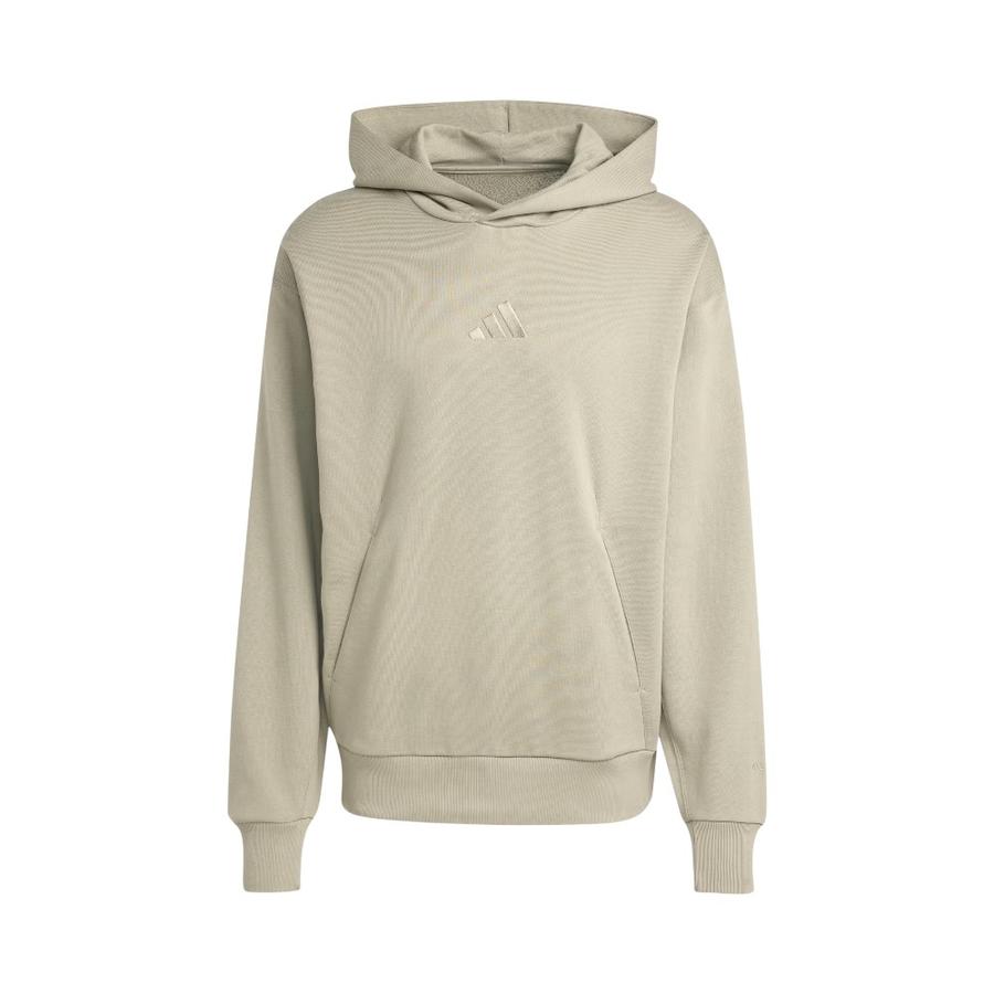 Poleron Hoodie Hombre Adidas All Szn Felpa Francesa Beige