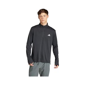 Polera Hombre Adidas Train Essentials Cierre Negro