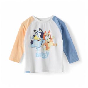 Polera Infantil TBC Bluey Jugando Multicolor