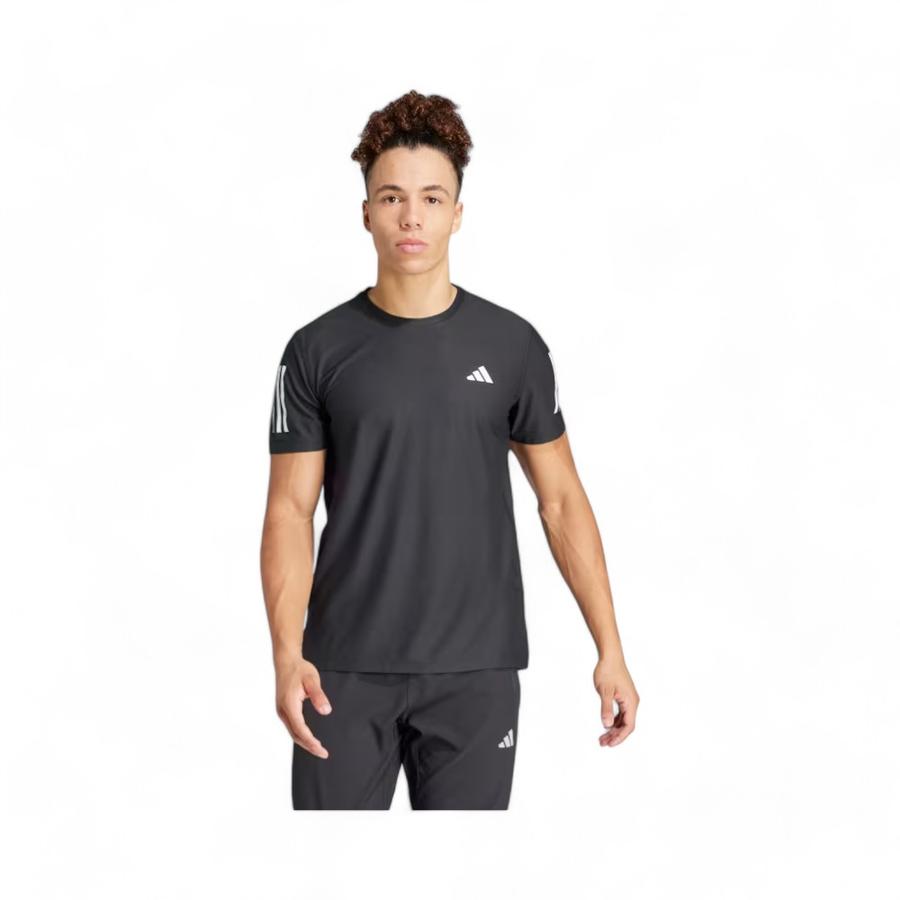 Polera Hombre Adidas Own The Run AEROREADY Negro
