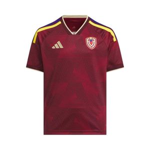 Camiseta Local Niños Adidas JY5075 Venezuela 26 Borgoña