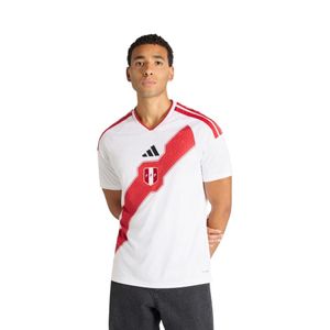 Camiseta local Hombre Adidas JL8651 fútbol Peruana 26 Blanco