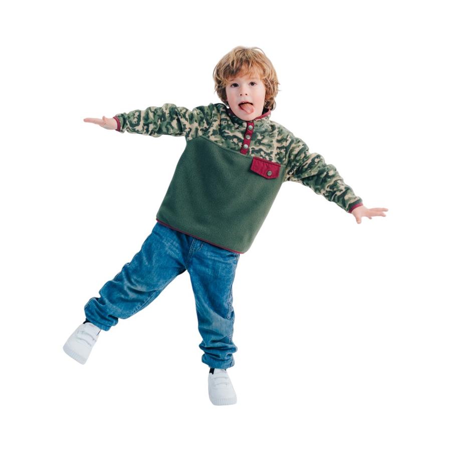 Polar Juvenil Greenlife Snap Abotonado Verde/Militar