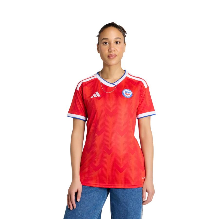 Camiseta Local Mujer Adidas KH1019 Selección Chilena 26 Rojo