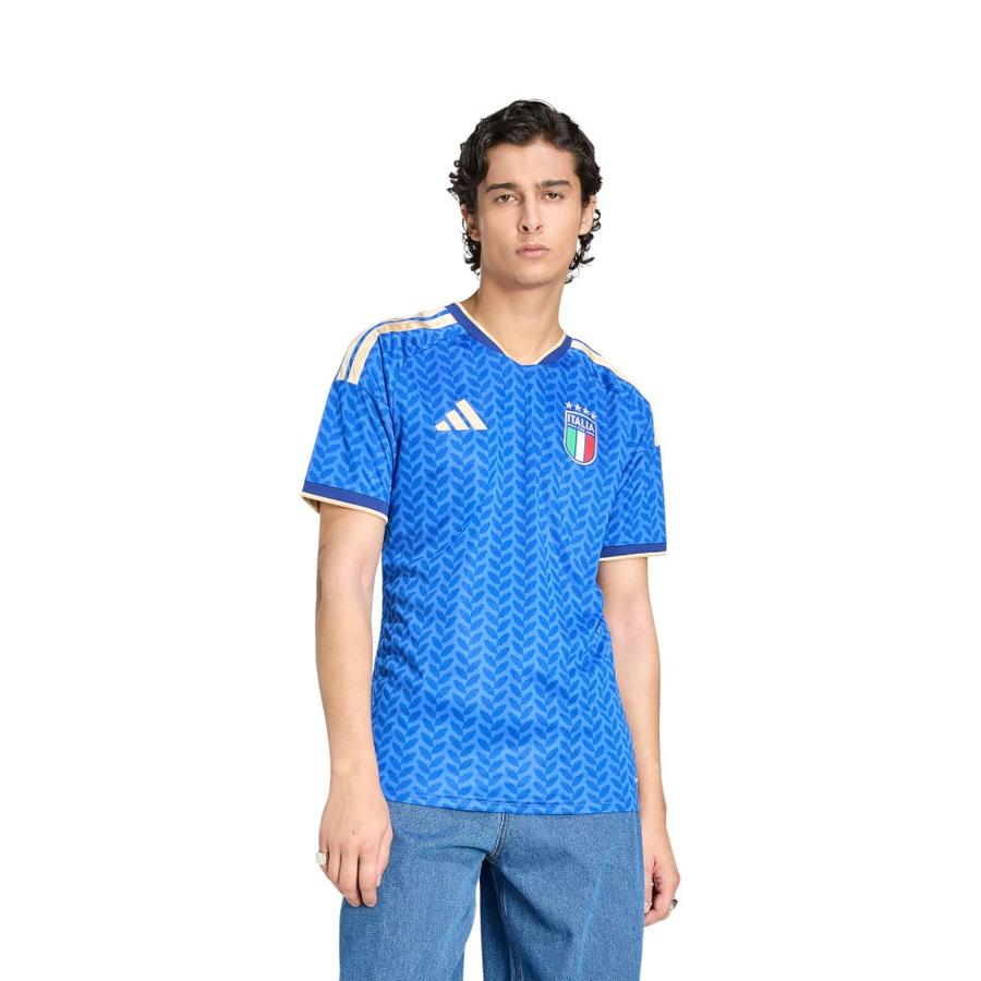 Camiseta Local Hombre Adidas JL6937 Italia 26 Azul