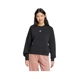 Polerón Mujer Adidas Essentials Feelcozy Logo Pequeño Negro