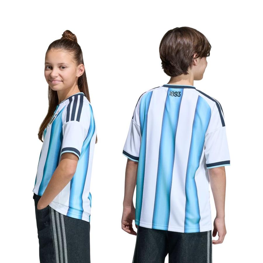 Camiseta Fútbol Infantil Adidas KA8119 Argentina 26 Blanco