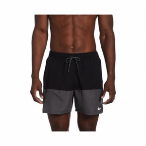 Traje De Baño Hombre Nike Split 5" Negro/Gris