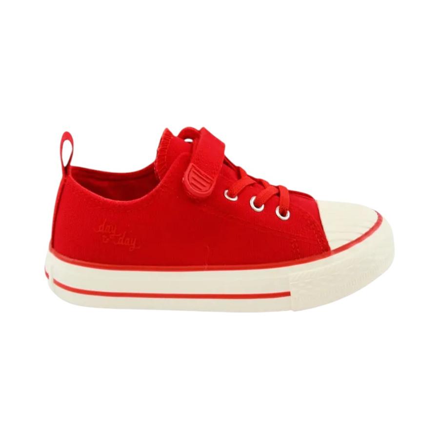 Zapatilla Urbana Niño Ficcus Day To Day Rojo