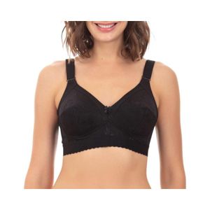 Sostén Soporte Máximo Sin Arco Mujer Lady Genny S-043C Negro