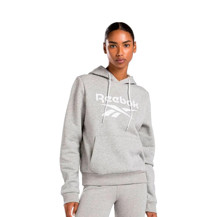 Polerón Training Mujer Reebok Identity Gris