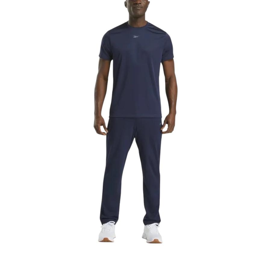 Pantalón Trainning Hombre Reebok 100243179 Azúl Marino