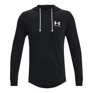Polerón Capucha Hombre Under Armour RIVEL TERRY HD Negro