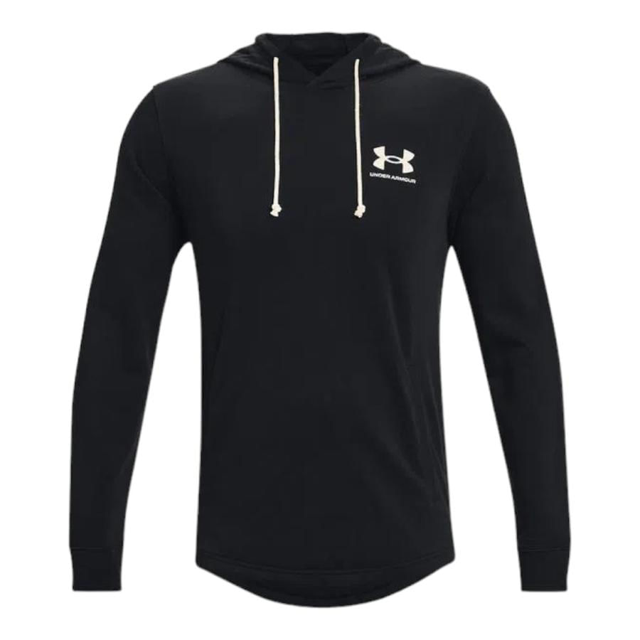 Polerón Capucha Hombre Under Armour RIVEL TERRY HD Negro