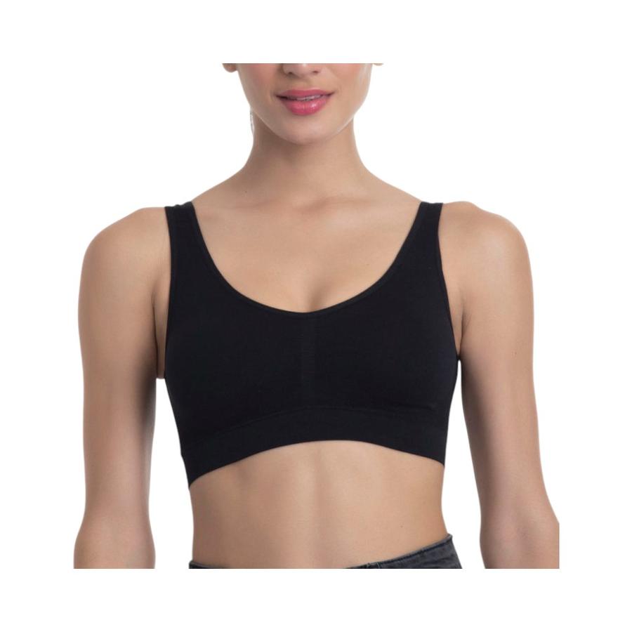 Top Seamless Mujer Lady Genny S-319 Negro