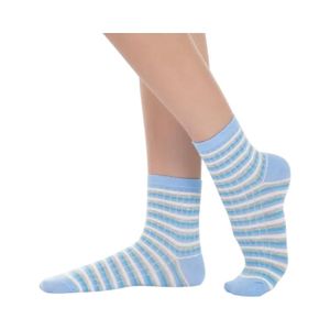 Calcetín Cotton Con Lurex Mujer Lady Genny Denim